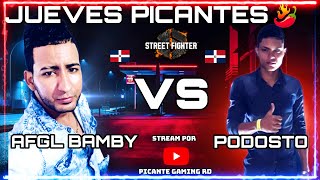 SF6 🌶-AFLG LORD BAMBY (DEE JAY) VS PODOSTO (KIMBERLY) | FT5 | SF6 | PICANTE NATION #sf6