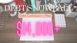 HOW I PLAN TO PAY OFF $14,000+ | Debt Snoowball Method | TyBudgets ✨