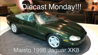 Diecast Monday Review - Maisto 1996 Jaguar XK8 Convertible