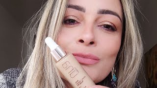 MAQUIAGEM COM A BASE SERUM DE NATURA UNA NUDE ME