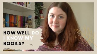 HOW WELL DO I KNOW BY BOOKS?! Challenge/Tag