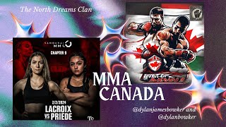 Isabelle Lacroix on Justine Priede bout at Samourai MMA 9