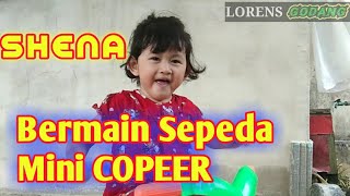 Shena Bermain Sepeda Mini Copeer || Bike For Child