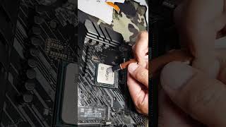 Thermal paste on CPU