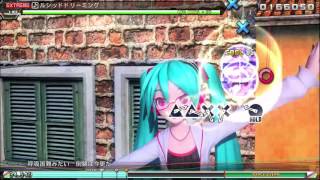 [初音ミク Project Diva Future Tone] ルシッドドリーミング Extreme - 93.07%