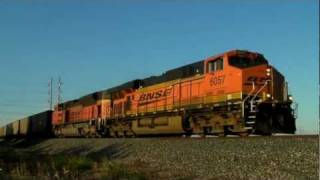 BNSF 9647 "Barfbonnet" on the KCS at Copeville, Tx. 07/13/2011 ©