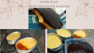 How to Make Leche Flan with Chocolate Ganache | Smooth and Creamy!