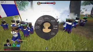 Waterloo Roblox 3000 people battle part 1: Switzerland + France vs Britain and Russian Guards.