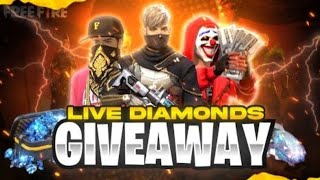 Free Fire Live Giveaway Custom Room | Free Fire Live Diamond Giveaway |Free Headshot King