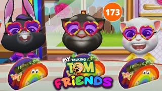 Colored spring 🌷🌻🌹 Festival of colors and flowers 💙💛❤ Talking Tom and friends | Part #173 | Gameplay