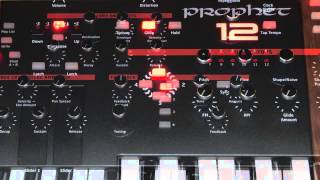 Dave Smith Instruments (DSI) Prophet 12 Song Demo