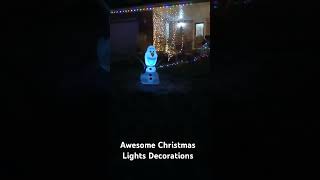 Awesome Christmas Lights Decorations