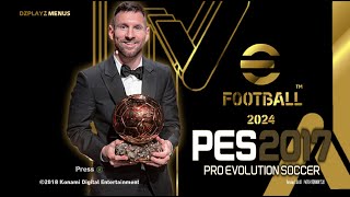 PES 2017 | GOLDEN MENU 23-2024 | 11/4/23 | PC