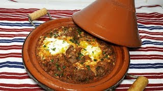 Tayin marroquí de albóndigas 🥘 receta saludable,fácil y económica