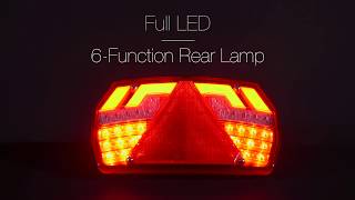 DASTERI DSL-4200 Full LED 6-function rear lamp