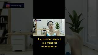 A customer service is a must for ecommerce #shorts