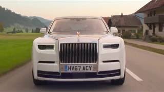 The new Rolls Royce Phantom SWB in Rural Setting