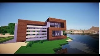 Minecraft Modern Ev - Minecraft Modern House - Speed Build - EKALGaming