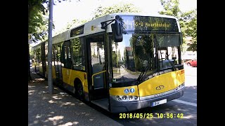 BVG Linie M41 Sonnenallee - Hauptbahnhof