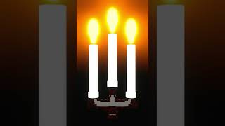 3D CANDLES ANIMATION #3dart #blender. #short #shortvideo