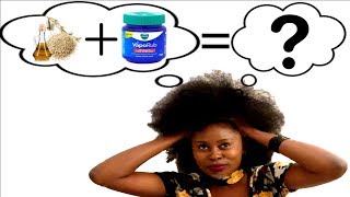 Powerful Mix of Fenugreek + Vick's Vaporub for Healthy Natural Hair