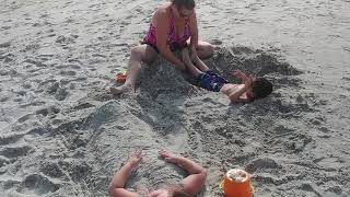 Jonathan getting buried too! 07/23/18