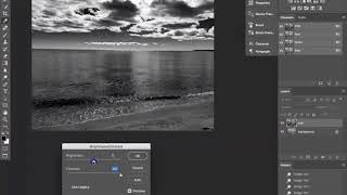 Creating dramatic black and white landscapes in Photoshop