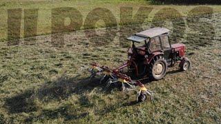 SŁONECZNE WAKACJE 2O21 🔥 II Pokos 🇵🇱 DJI Mavic Air 🔥 Ursus c360 & Pöttinger HIT54N 🔥 AGRO Wiesniak™