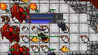 [Reupload] Demon Helmet Quest Solo - 100 MS - 1 HP - 2016 #tibia