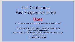 past continuous /past progressive tense /English tenses /English grammar /English tutorial /#2022