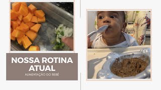 NOSSA ROTINA ATUAL +ALIMENTAÇÃO| Maxuellen Martins