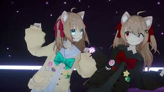 Hey Neuro (Twin Dance ver) ( Near / ニア by 夏代孝明 ) [ MMD ]