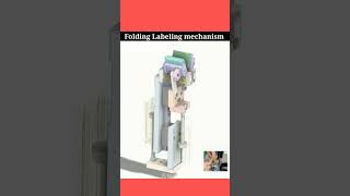 Mastering the Technique of Folding Labeling Mechanism - 3D Animation Tutorial #Short #ytshorts