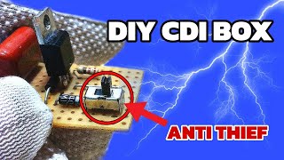 How to Make an AC CDI Circuit to Prevent Motorcycle Theft