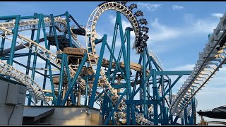 🎢RIDING "THE GREAT NOR'EASTER"-Wildwood Boardwalk! #wildwood #wildwoodboardwalk  #amusementparks