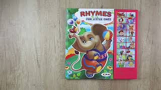 Rhymes for little ones. Sound book