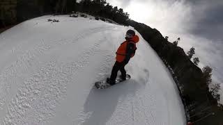 Snowboarding Sherwood lift Lee Canyon 12/13/20