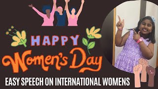 1 minute speech on international women’s day || women’s day special motivational speech