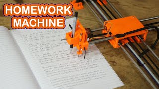 Homework Writing Machine | CNC drawing and writing machine