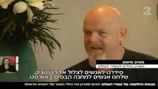 Our CEO was invited in 2017 to appear on Tel Aviv Channel 2