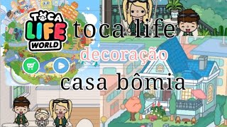 toca life world decoração casa bômia/dodori games