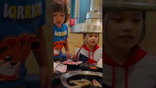 Kids having fun cooking their lunch #love #vlog #happy #yummy #kids #foodie #family