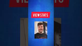 Mr beast's  view stats | #mrbeast #shorts #PiyushMudad