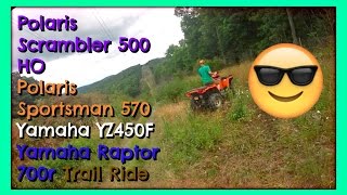 Polaris Scrambler 500 HO Hill Climb | Riding Trip Pt 3