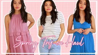 SPRING TRY-ON HAUL// ONLINE SHOPPING ASOS + ANTHROPOLOGIE + FREE PEOPLE// JOANNA