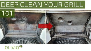 How to deep clean your gas grill