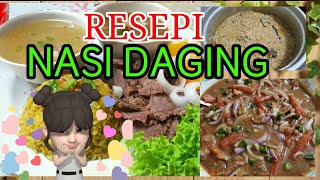 CARA Masak NASI DAGING Guna bahan apa yang ada saja 2020 ❤ Nasi Daging | Episod 41