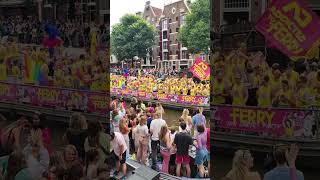 Amsterdam LGBTQ Canal Parade, Pride 2024 #pride #canal #parade #amsterdam #amsterdamcanals #LGBTQ