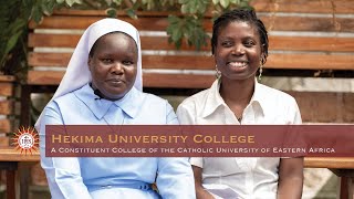 Why Hekima University College - Sr. Anna Grace Alum