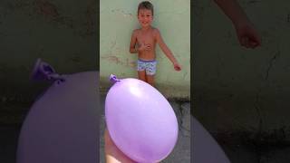 BALÃO + AGUA